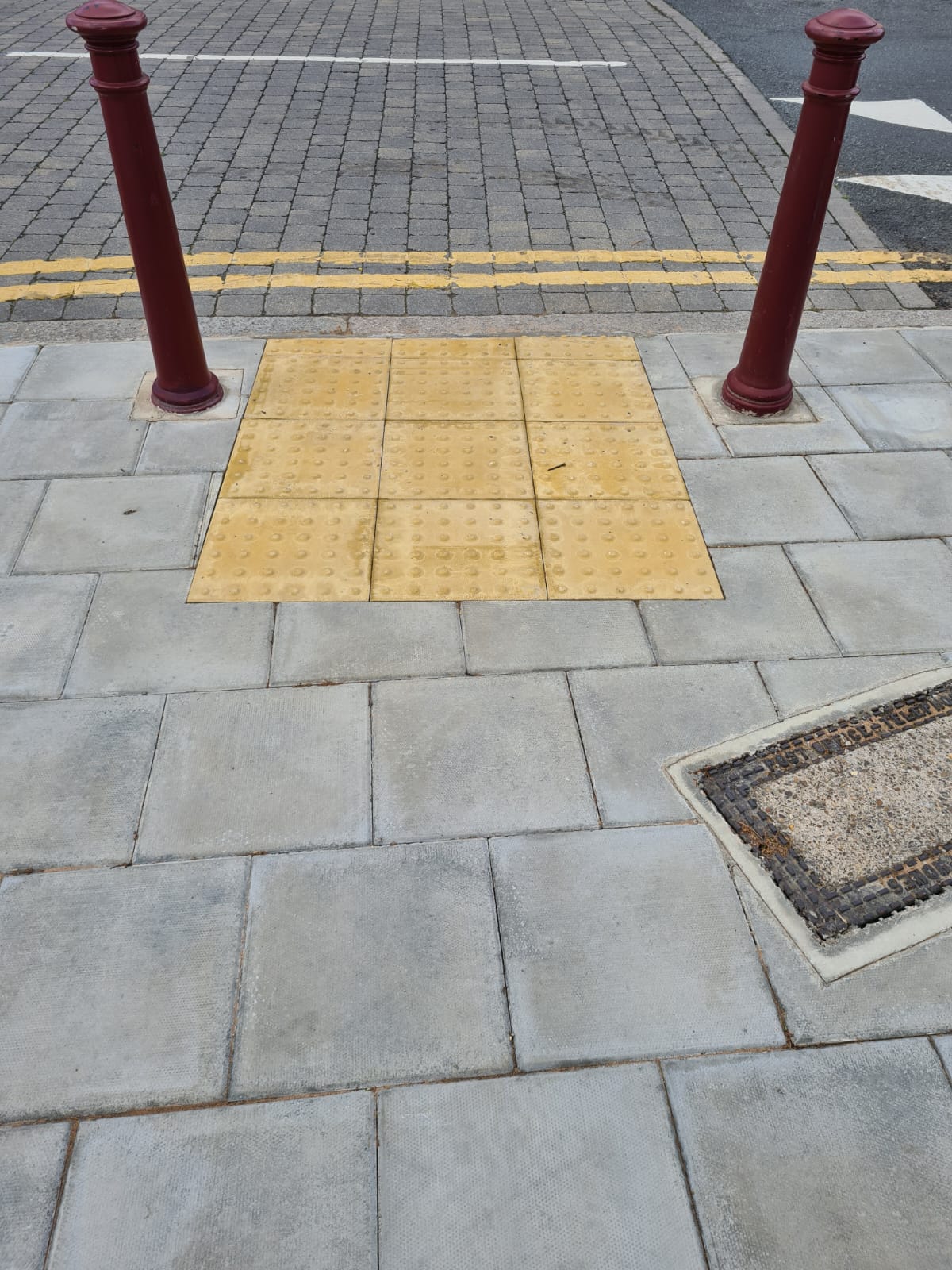 Tactile paving detail