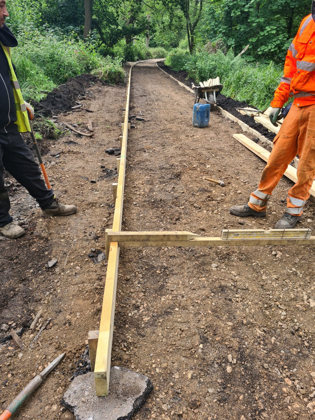 Setting out the pathway